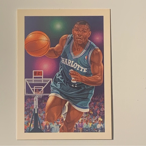 NBA HOOPS | Toys | 991 Nba Hoops Charlotte Hornets Muggsy Bogues 55 ...